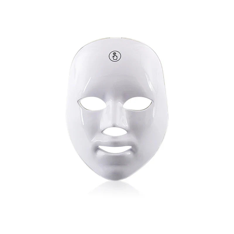 LED Light Therapy Facial Mask – Anti-Acne & Anti-Wrinkle Device - The Little Market Shop