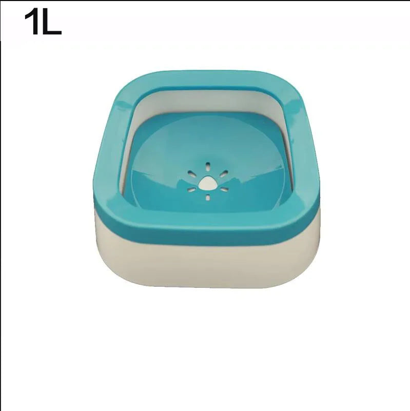 1.5L No-Spill Pet Water Bowl – Floating Anti-Splash Dog & Cat Bowl - The Little Market Shop