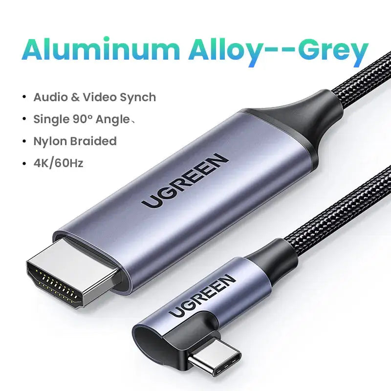USB-C HDMI Cable: Type C to HDMI Adapter & 4K HDMI Converter - Seamless Connectivity for All Your Devices!" - The Little Market Shop