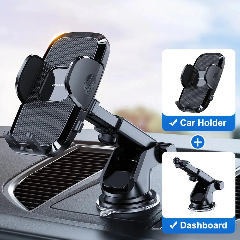 Drive Smartly with Our Universal Dashboard Phone Holder - Handsfree Secure, and Versatile Car Phone Mount 360° View 9in Flexible Long Arm, Auto Windshield Air Vent Phone Mount - The Little Market Shop