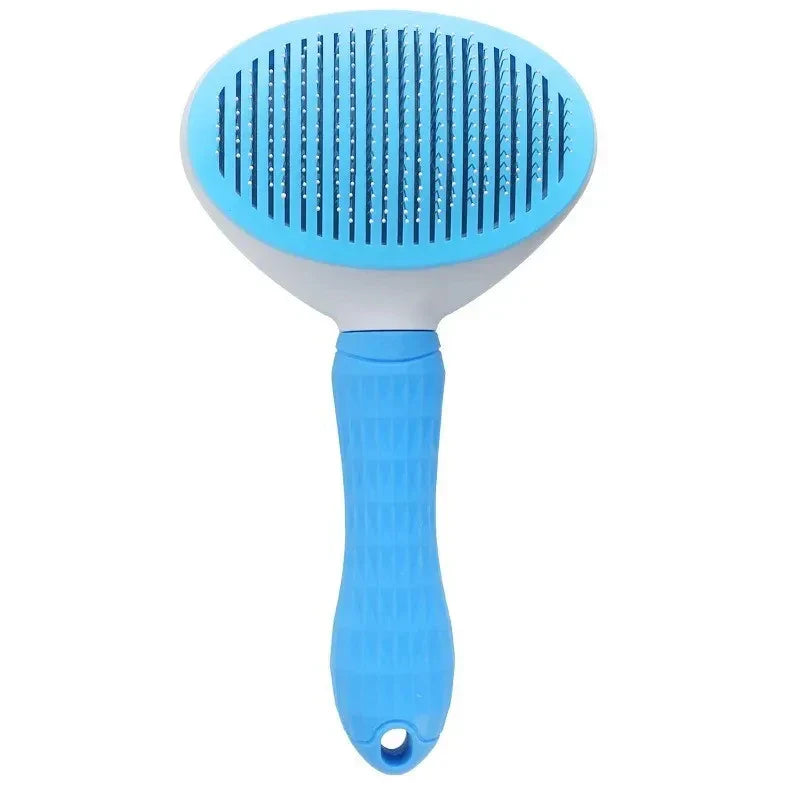 Self-Cleaning Pet Brush – Hair Remover & Grooming Tool for Dogs & Cats - The Little Market Shop