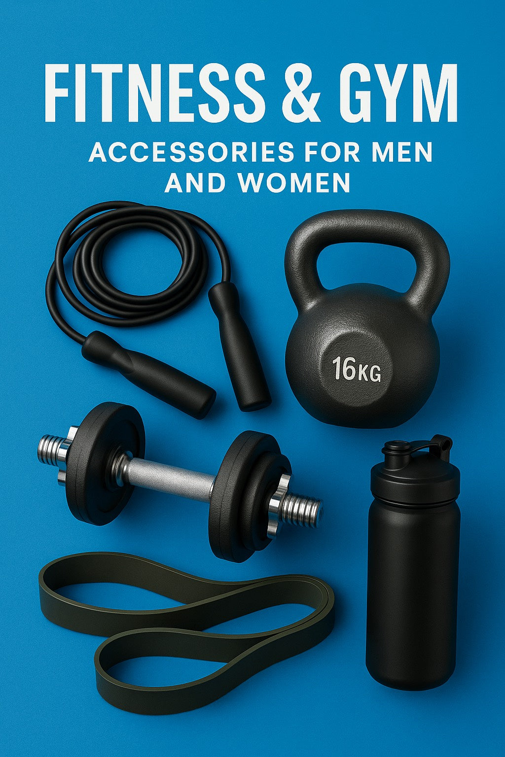 Fitness , Gym accessories for Men and Women
