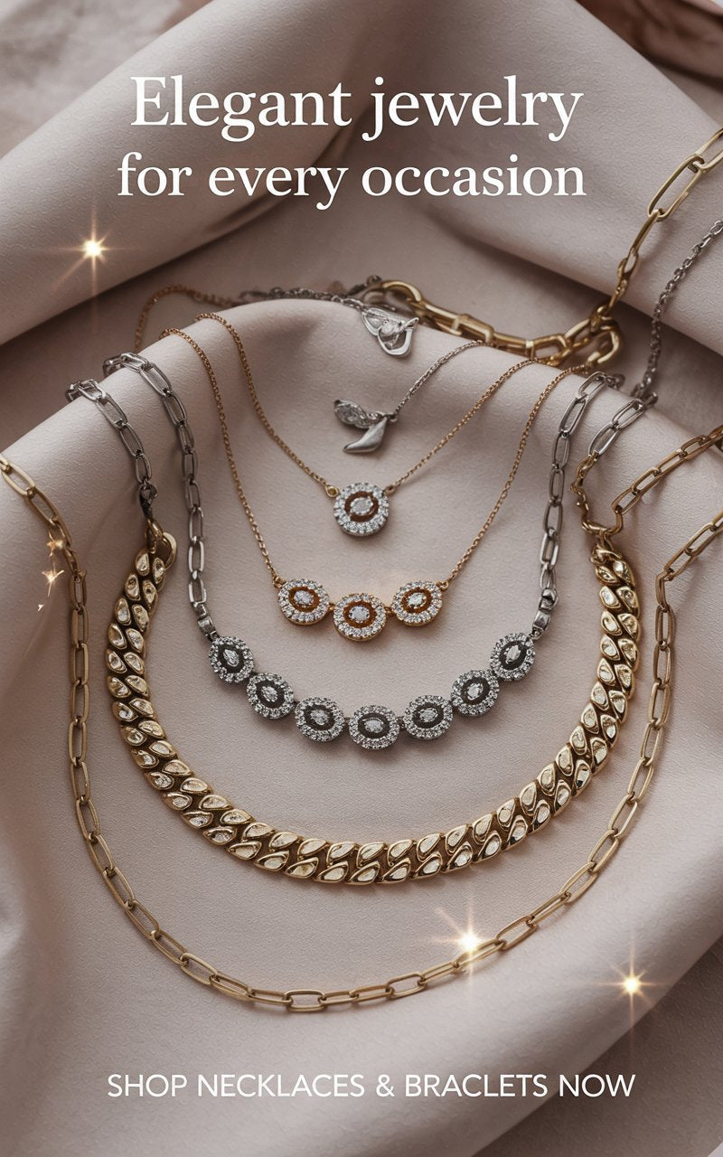 Women's jewellery necklace bracelets sets