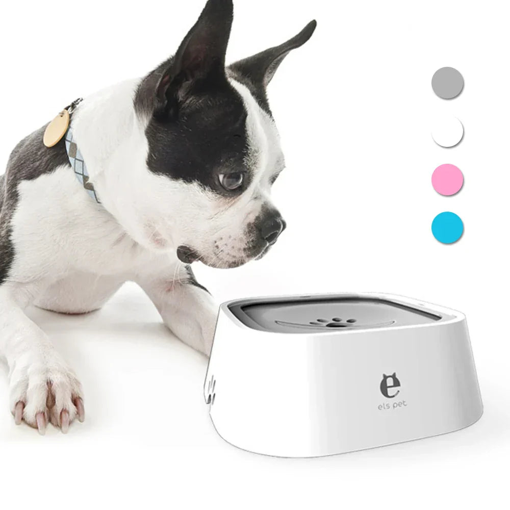 1.5L No-Spill Pet Water Bowl – Floating Anti-Splash Dog & Cat Bowl - The Little Market Shop