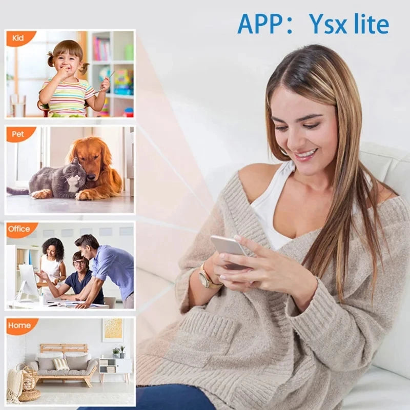 1080P X5 Mini Wireless Camera Night Vision Motion Detection Security - The Little Market Shop