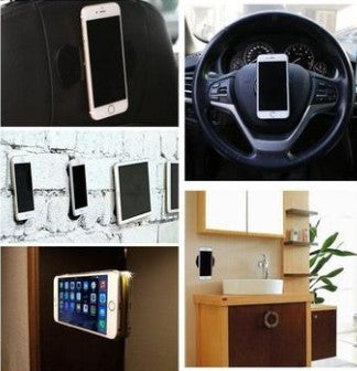 2-Pack Multifunctional Gel Pads Reusable Sticky Wall Mounts for Phone - The Little Market Shop