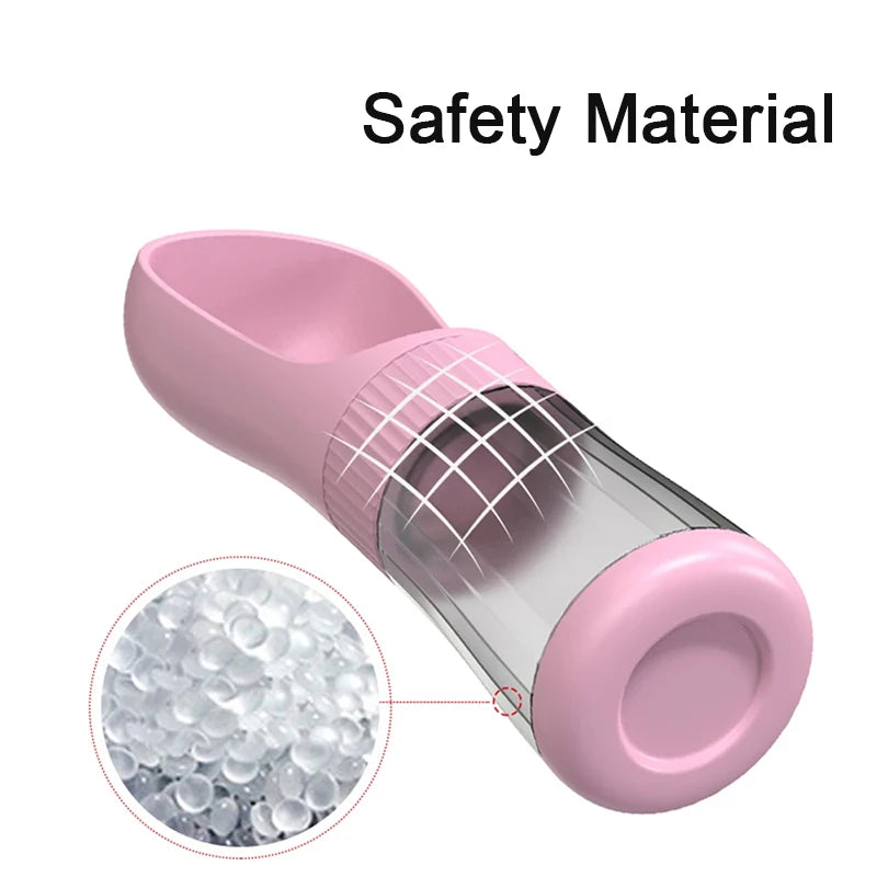 2-in-1 Portable Dog Water Bottle & Food Container for Travel - The Little Market Shop