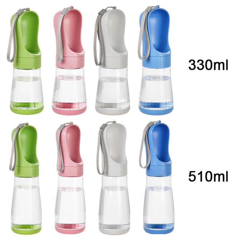 2-in-1 Portable Dog Water Bottle & Food Container for Travel - The Little Market Shop