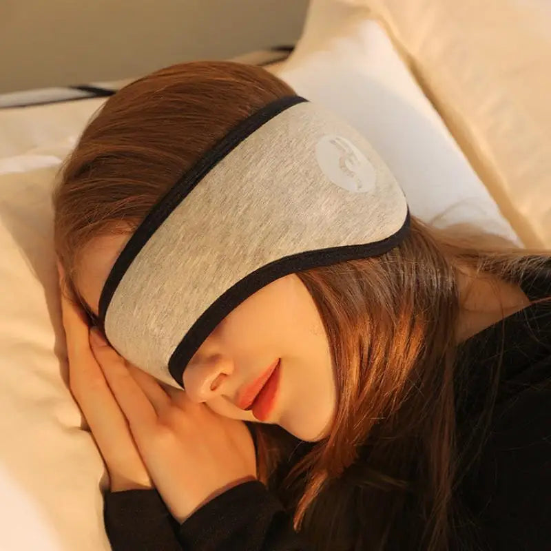 2-in-1 Sleep Mask with Noise-Reducing Earplugs - Perfect for Travel - The Little Market Shop