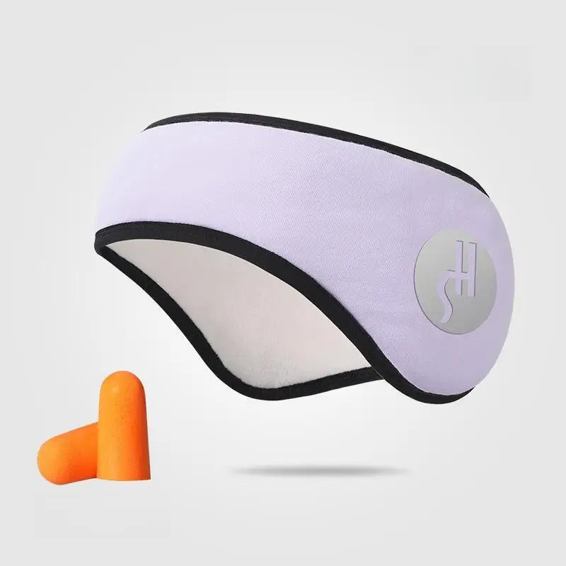 2-in-1 Sleep Mask with Noise-Reducing Earplugs - Perfect for Travel - The Little Market Shop