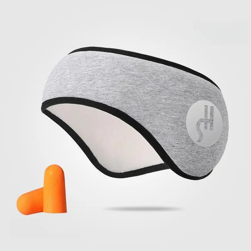 2-in-1 Sleep Mask with Noise-Reducing Earplugs - Perfect for Travel - The Little Market Shop