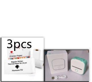 Portable Mini Thermal Label & Photo Printer – Wireless, Inkless, Bluetooth - The Little Market Shop