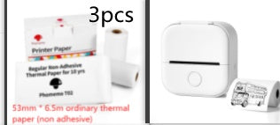 Portable Mini Thermal Label & Photo Printer – Wireless, Inkless, Bluetooth - The Little Market Shop