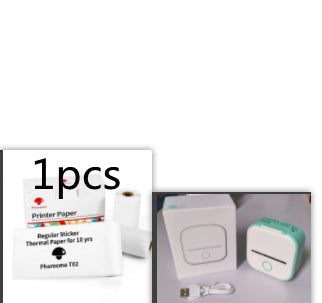 Portable Mini Thermal Label & Photo Printer – Wireless, Inkless, Bluetooth - The Little Market Shop