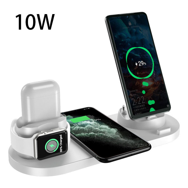 6-in-1 Wireless Charging Dock – Fast Charge iPhone, Watch & More - The Little Market Shop