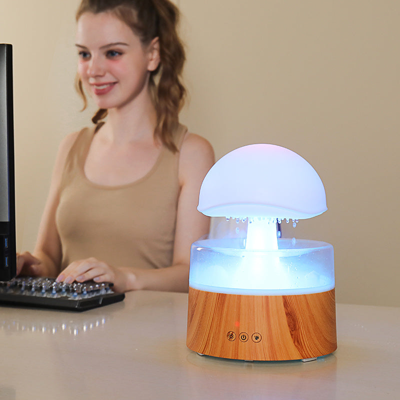New Rain Cloud Humidifier Aromatherapy Machine Air Humidifier Ultrasonic Aroma Diffuser - The Little Market Shop