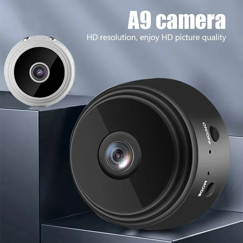 A9 WiFi Mini Security Camera – Smart Wireless HD Home & Pet Monitor - The Little Market Shop