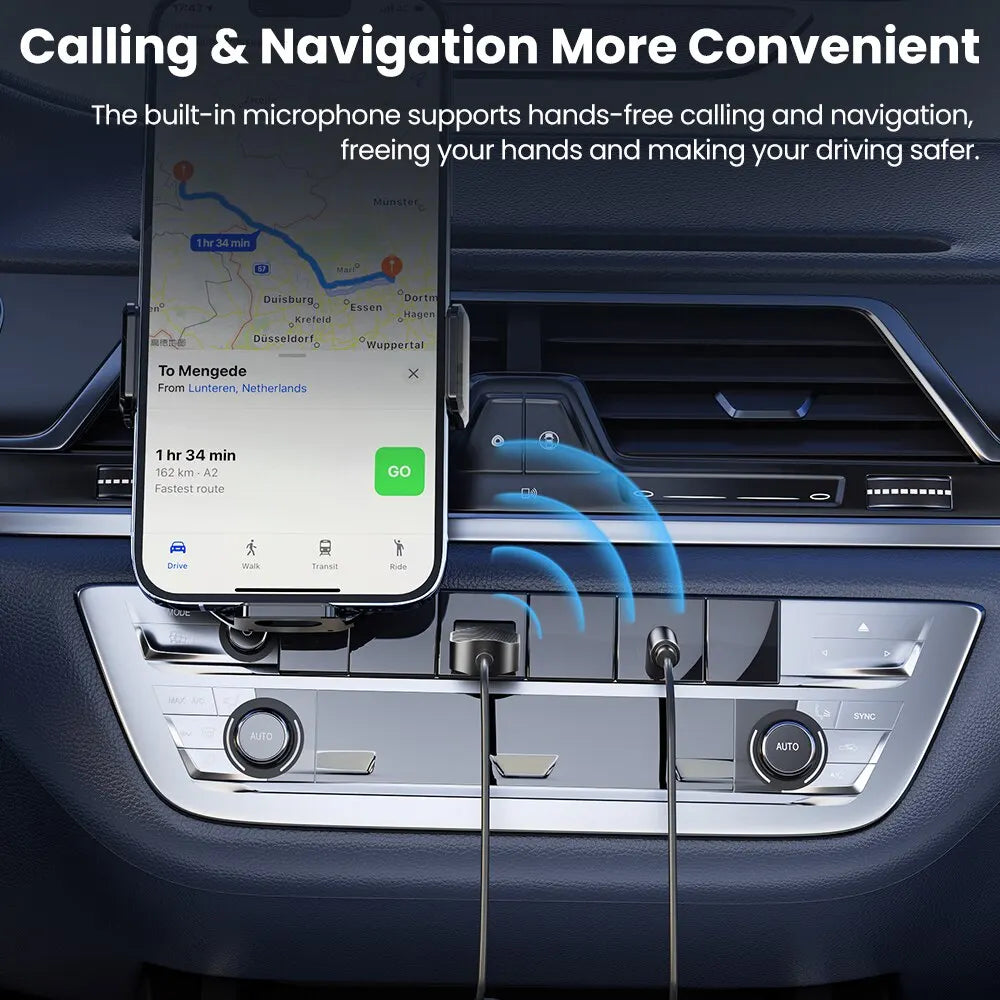 AUX Bluetooth Car Adapter Dongle - USB to 3.5mm Jack Audio Receiver - The Little Market Shop