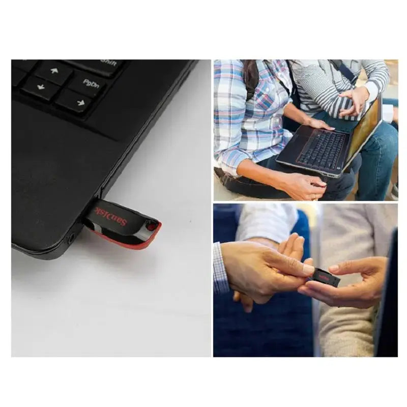 SanDisk CZ50 USB Flash Drives - High-Quality Storage Solutions for Students and Office Professionals! - The Little Market Shop