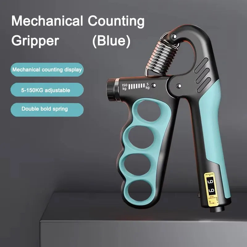 Adjustable Hand Grip Strengthener 5-100kg for Fitness & Recovery - The Little Market Shop
