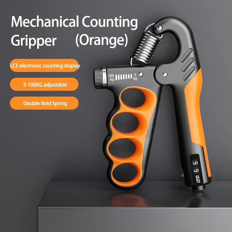 Adjustable Hand Grip Strengthener 5-100kg for Fitness & Recovery - The Little Market Shop