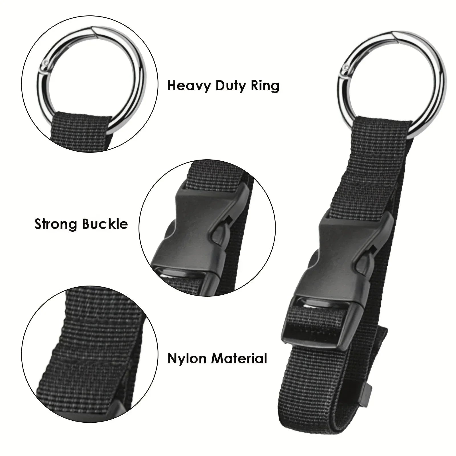 Adjustable Travel Luggage Strap - Add-A-Bag with Quick Release Buckle - The Little Market Shop