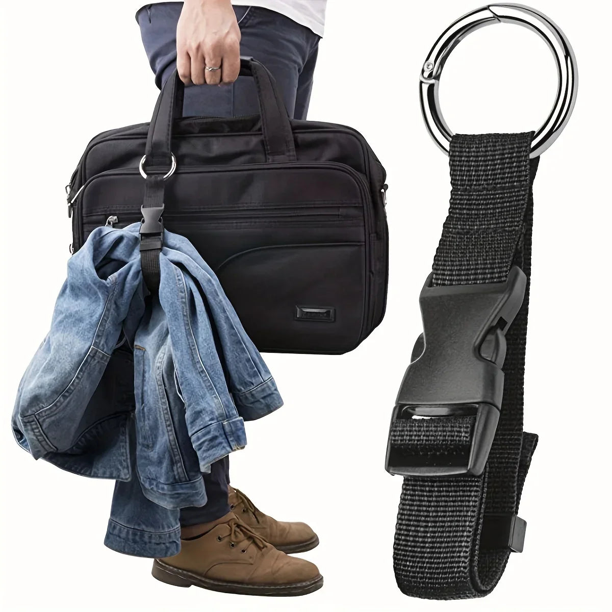 Adjustable Travel Luggage Strap - Add-A-Bag with Quick Release Buckle - The Little Market Shop