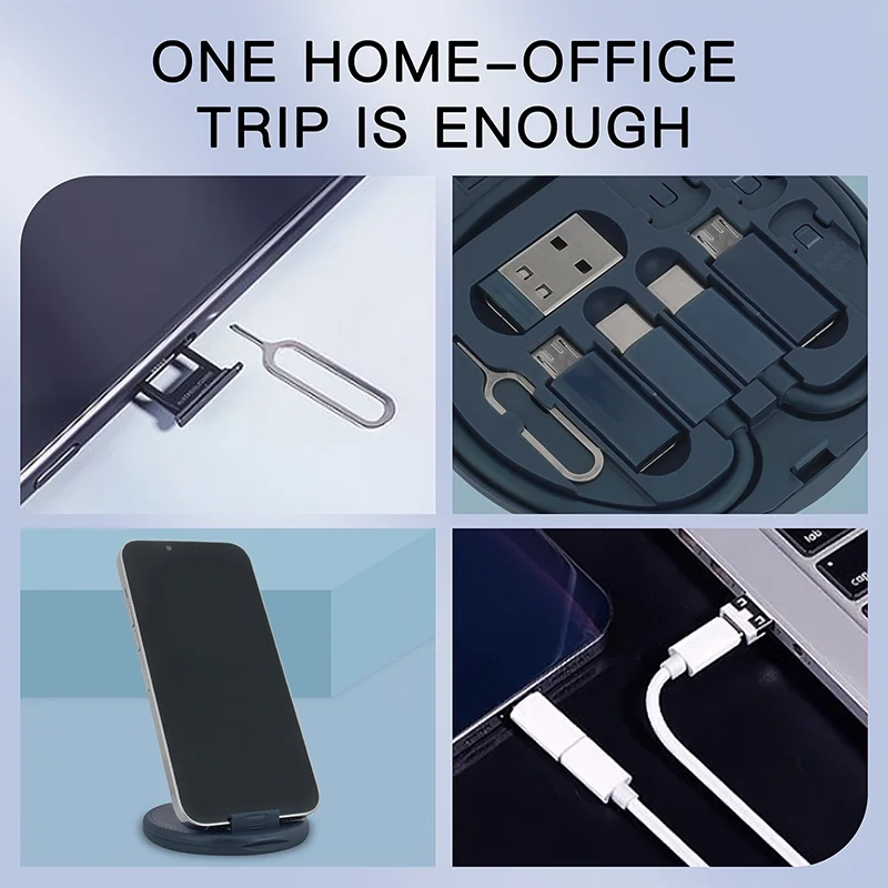 All-in-One USB C Charging Cable Kit with 60W Fast Adapter Set - The Little Market Shop