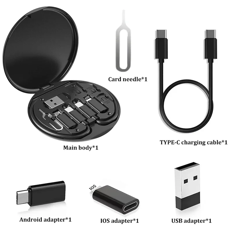 All-in-One USB C Charging Cable Kit with 60W Fast Adapter Set - The Little Market Shop