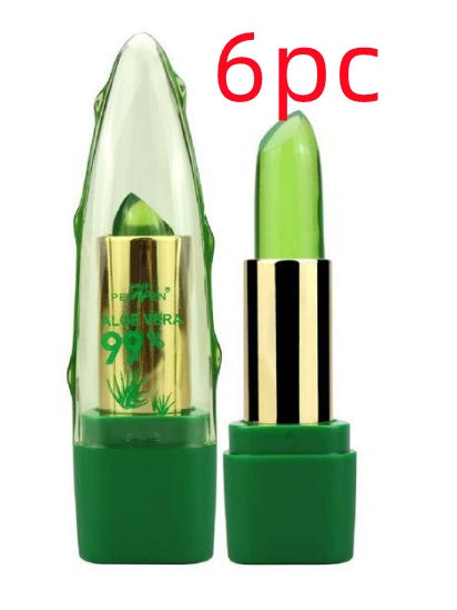 Aloe Vera Color-Changing Lipstick – Moisturizing, Long-Lasting Glow! - The Little Market Shop