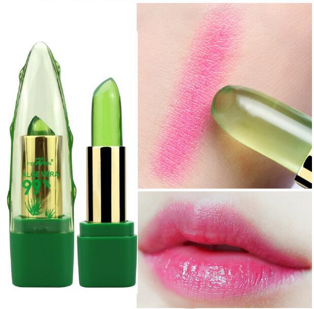 Aloe Vera Color-Changing Lipstick – Moisturizing, Long-Lasting Glow! - The Little Market Shop