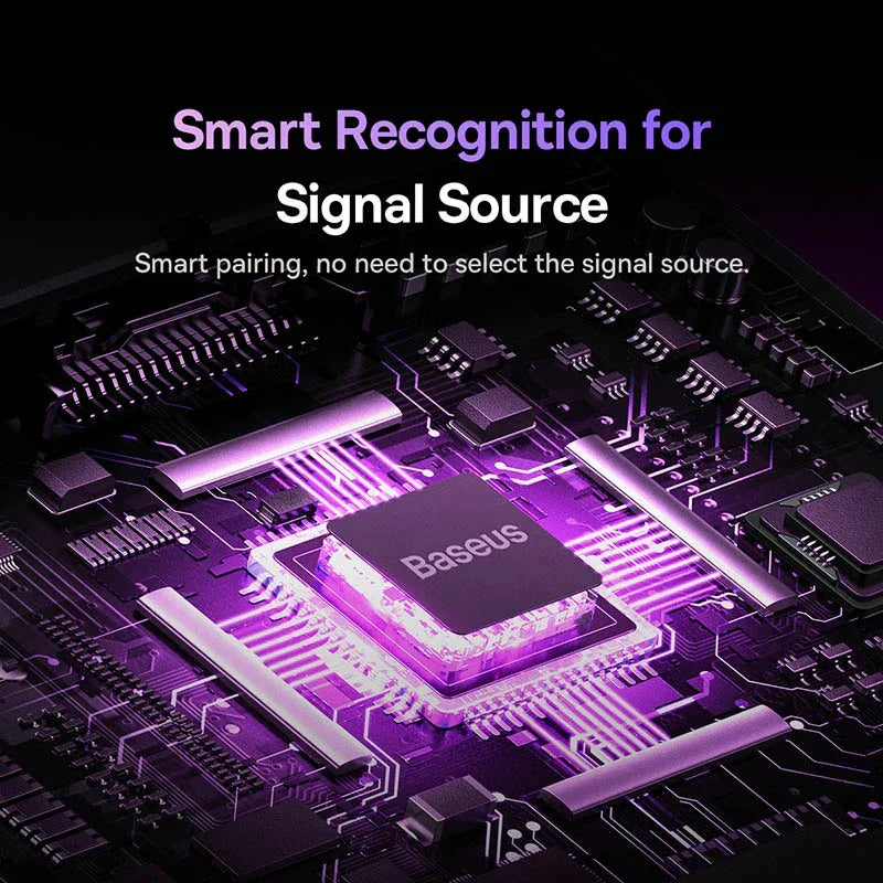 Baseus 4K HDMI Splitter Switch for PS5/TV – Bi-Directional Adapter - The Little Market Shop