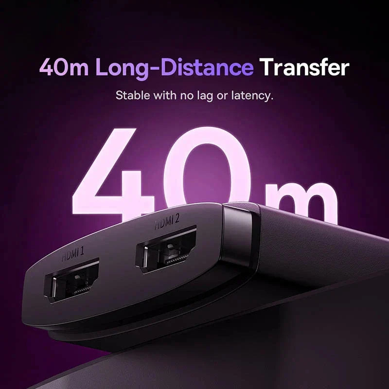 Baseus 4K HDMI Splitter Switch for PS5/TV – Bi-Directional Adapter - The Little Market Shop