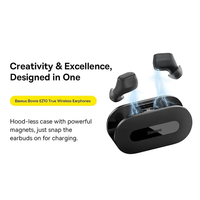 Baseus Bowie EZ10 TWS Wireless Earbuds Bluetooth 5.3 for Gaming - The Little Market Shop
