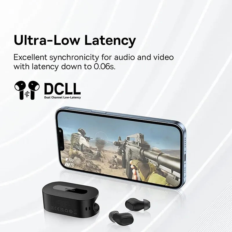 Baseus Bowie EZ10 TWS Wireless Earbuds Bluetooth 5.3 for Gaming - The Little Market Shop