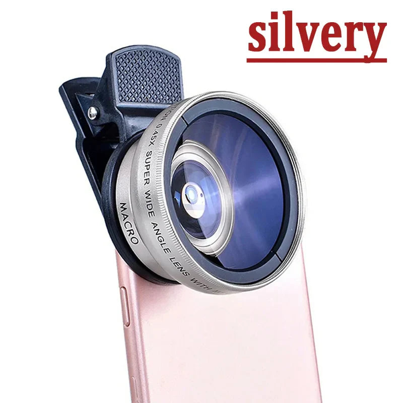 Capture Wide & Detailed Shots with 2-in-1 Mobile Phone Lens Kit - The Little Market Shop