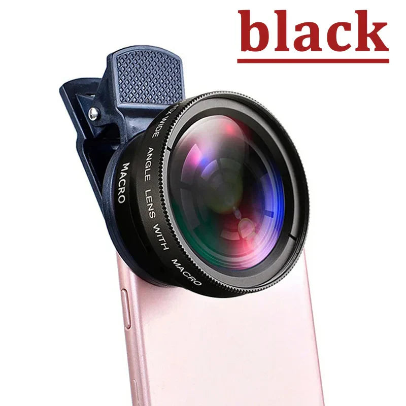 Capture Wide & Detailed Shots with 2-in-1 Mobile Phone Lens Kit - The Little Market Shop