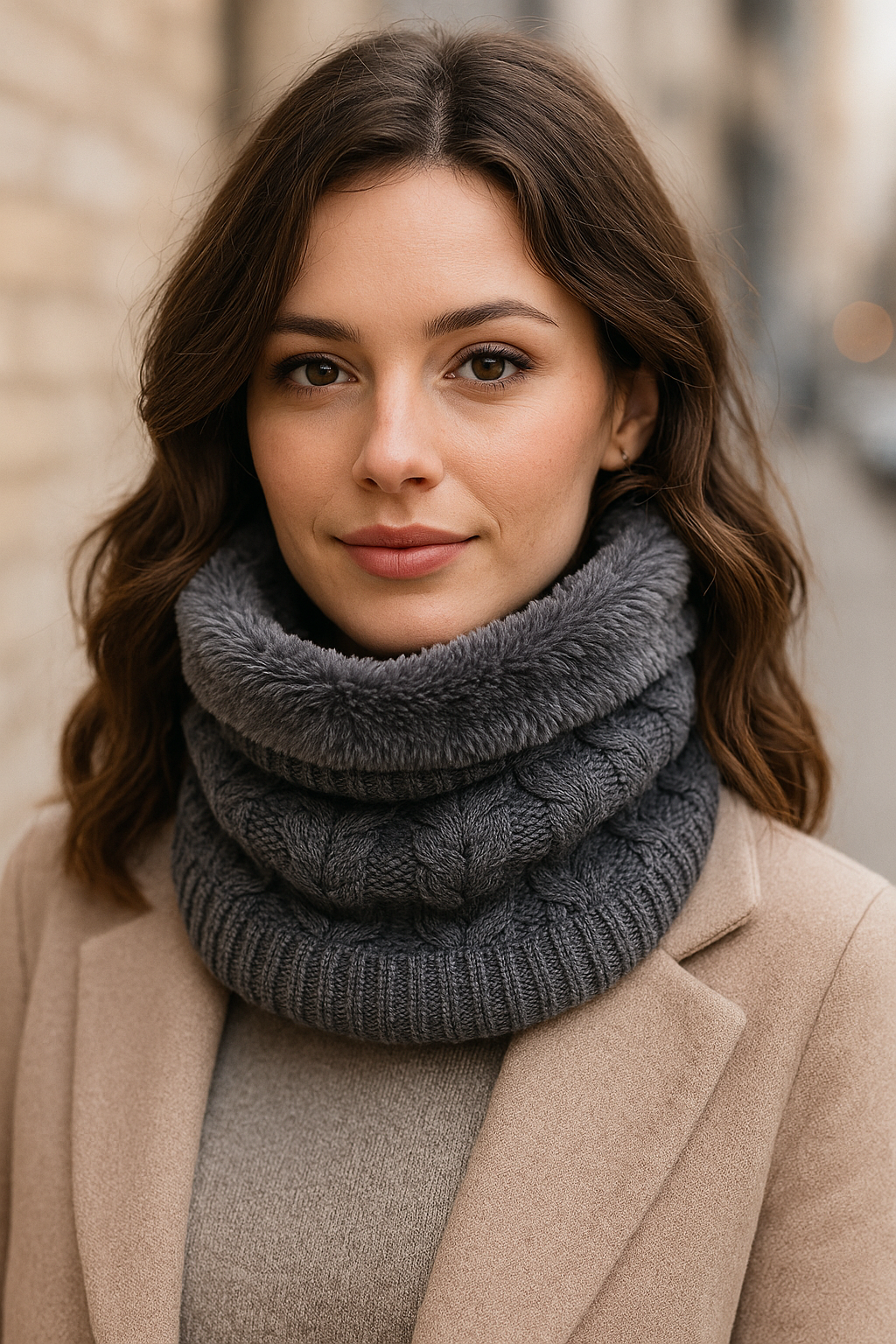Cozy Winter Neck Warmer– Soft, Lightweight & Windproof Unisex