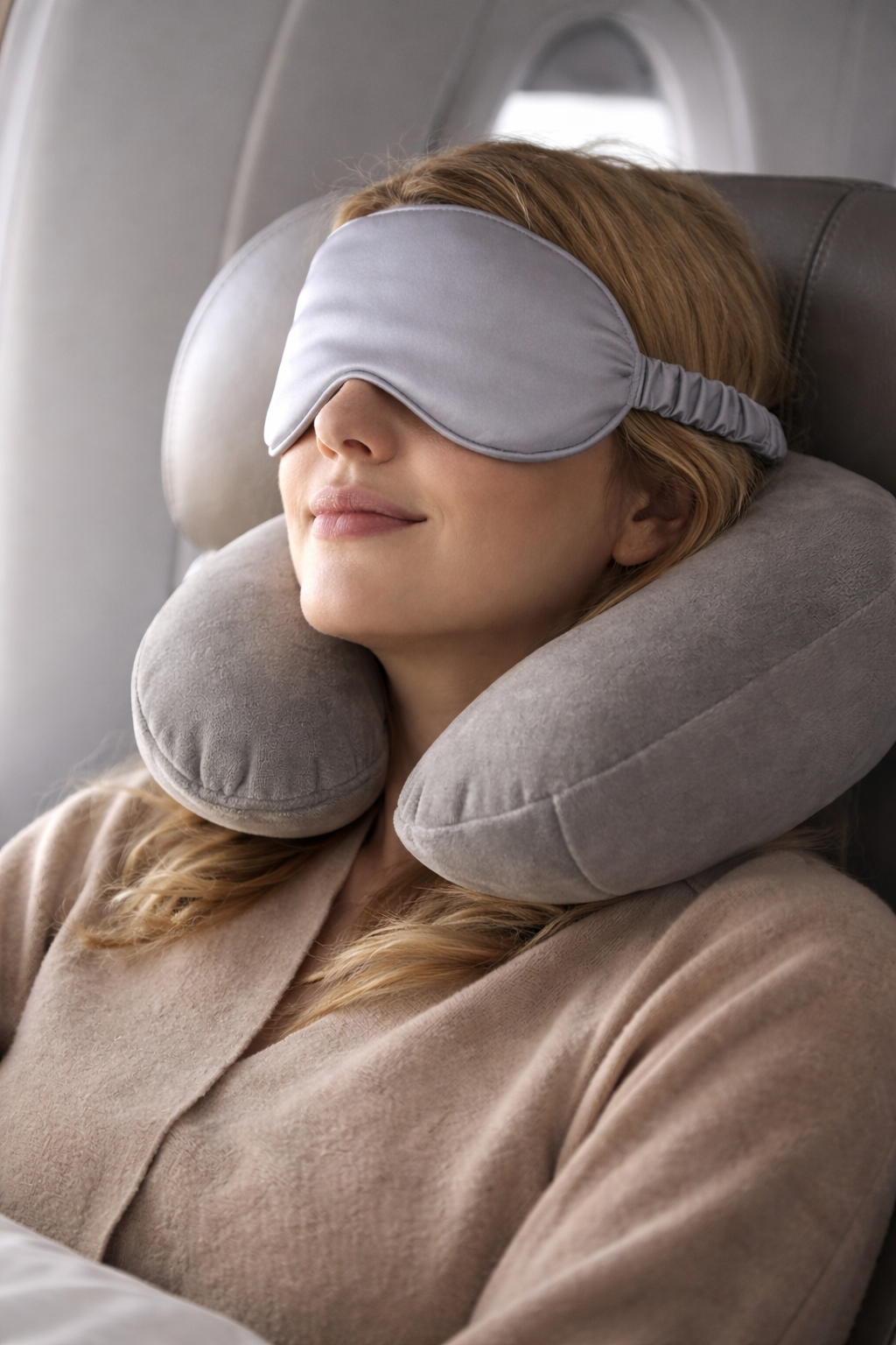 Luxury Silk Sleep Mask – Total Light Blocking for Deeper, Restful Sleep