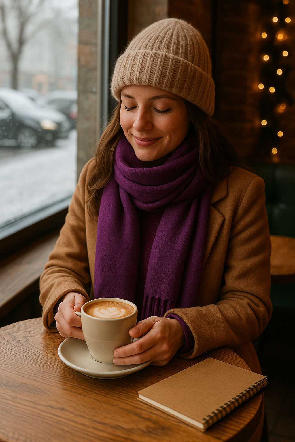 Luxury Purple Cashmere Scarf – Ultra-Soft, Warm & Gift-Ready – Free Worldwide Shipping