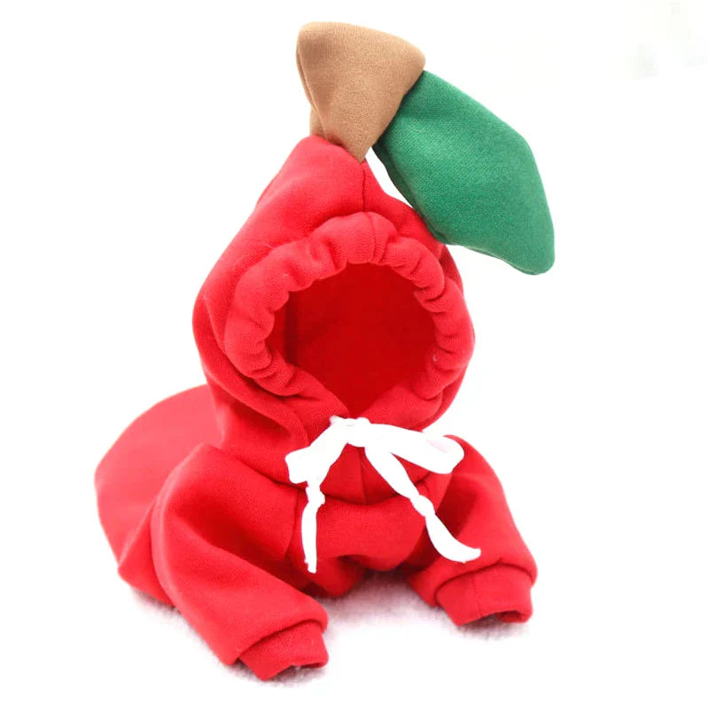 Cute Frog Dog Hoodie - Warm Fleece Clothes for Small & Medium Pets - The Little Market Shop