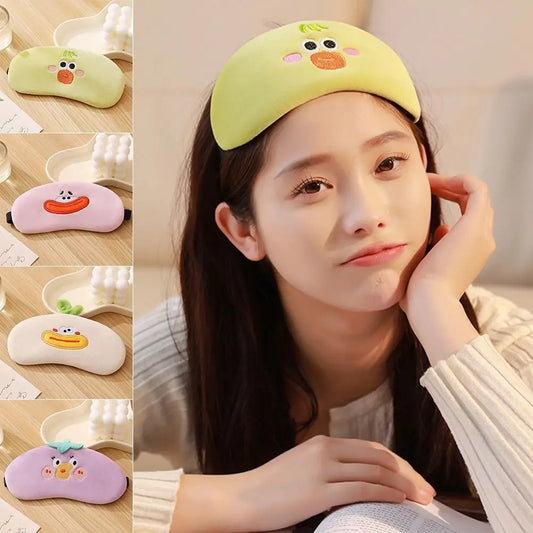 Cute Funny Sleeping Mask – Hot & Cold Eye Compress for Relaxation - The Little Market Shop