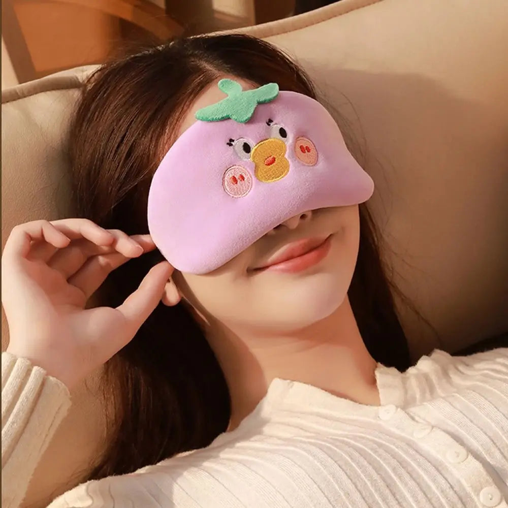 Cute Funny Sleeping Mask – Hot & Cold Eye Compress for Relaxation - The Little Market Shop