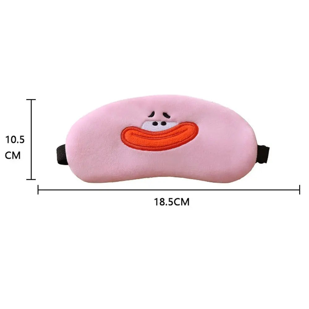Cute Funny Sleeping Mask – Hot & Cold Eye Compress for Relaxation - The Little Market Shop