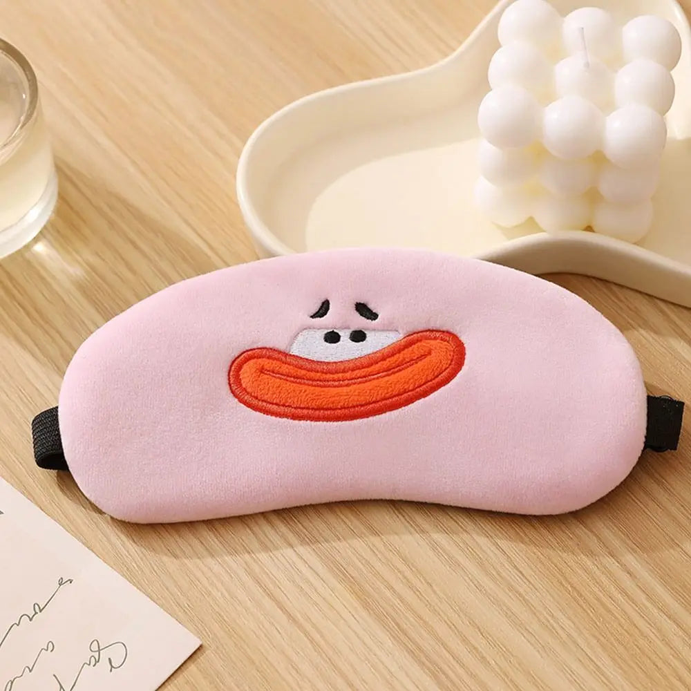 Cute Funny Sleeping Mask – Hot & Cold Eye Compress for Relaxation - The Little Market Shop