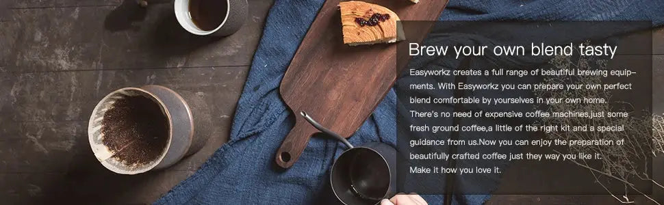 Easyworkz Stainless Steel Moka Pot – 4 Cup Stovetop Coffee Espresso Maker - The Little Market Shop