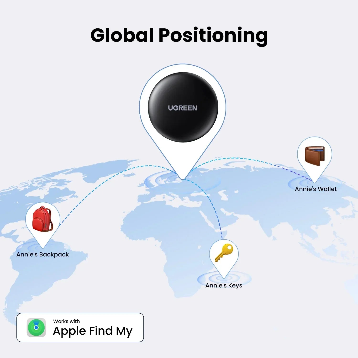 Finder Security SmartTrack Link – Apple Find My Bluetooth GPS Tracker - The Little Market Shop