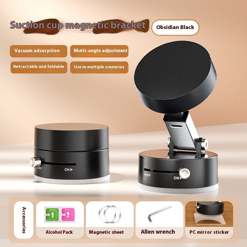Foldable Magnetic Car Phone Holder – Strong Suction, Hands-Free Use - The Little Market Shop