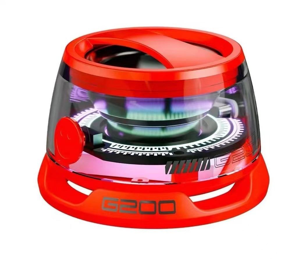 G200 Mini Bluetooth Speaker with RGB Lights & Phone Holder - The Little Market Shop