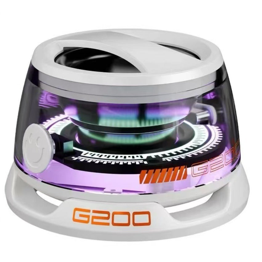 G200 Mini Bluetooth Speaker with RGB Lights & Phone Holder - The Little Market Shop